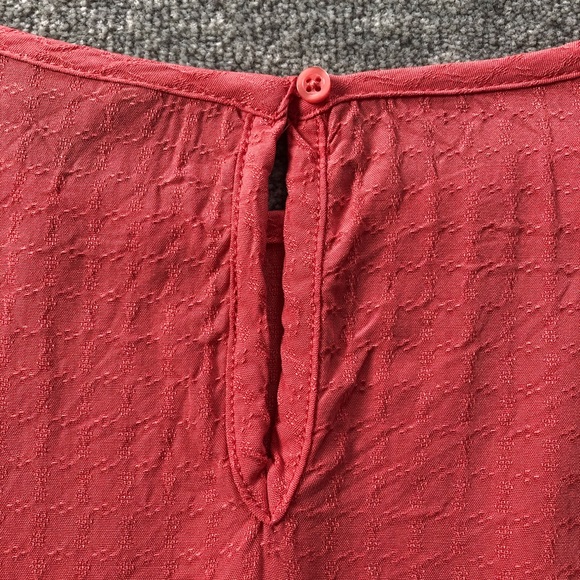 Buffalo David Bitton Coral Tie-Front Top - Picture 5 of 6